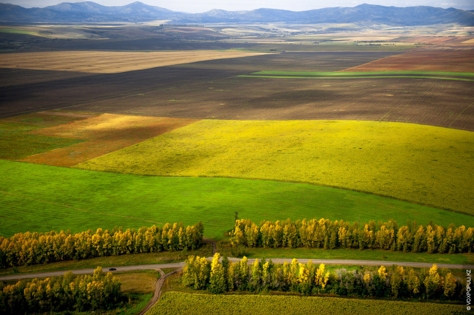 autumn in kazakhstan